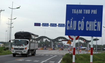 Trà Vinh: Mức thu phí tại trạm thu phí cầu Cổ Chiên